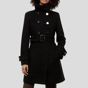 Aritzia T. BABATON Bromley Wool Cashmere Peacoat Jacket